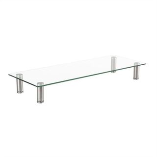 ROLINE STAND PER MONITOR IN VETRO, CON PIEDINI METALLICI AGGIUSTABILI
