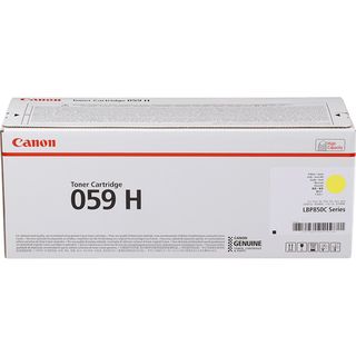 Canon 059 H - Alta capienza - giallo - originale - cartuccia toner - per i-SENS…