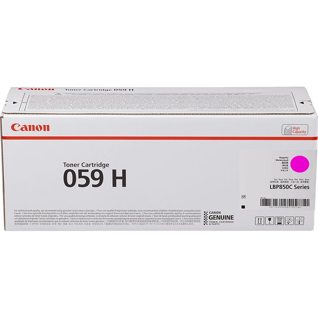 Canon 059 H - Alta capienza - magenta - originale - cartuccia toner - per i-SEN…