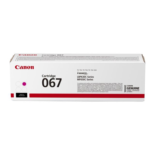 Canon 067 - Magenta - originale - cartuccia toner - per Satera MF654Cdw, MF656C…