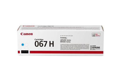 Canon 067 H - Alta capienza - ciano - originale - cartuccia toner - per i-SENSY…