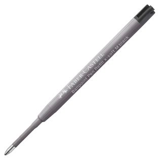 Refill extra morbido punta 1.0mm nero Faber Castell