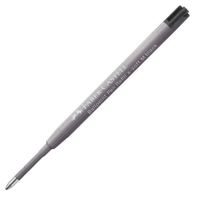 Refill extra morbido punta 1.0mm nero Faber Castell
