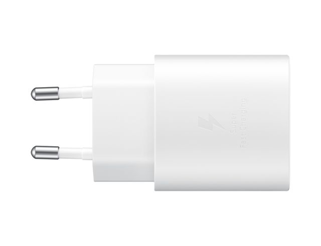 SAMSUNG EP-TA800 WALL CHARGER 25 W SUPER FAST CHARGE CARICABATTERIE DA RETE BIA…