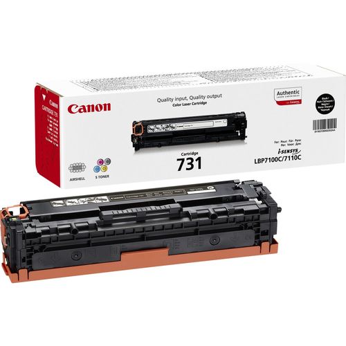 Canon 731 BK - Nero - originale - cartuccia toner - per i-SENSYS LBP7100Cn, LBP…