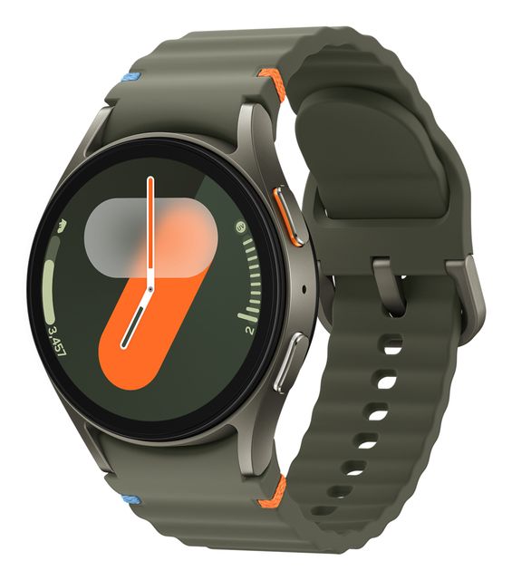 SAMSUNG GALAXY WATCH7 40mm 4G LTE CASSA IN ALLUMINIO AI GPS GREEN