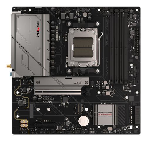 SAPPHIRE PULSE B850M WI-FI 6 AMD B850 SOCKET AM5 4 x DDR5 MICRO ATX