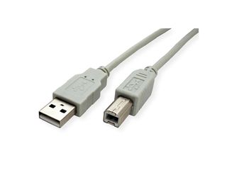 SECOMP STANDARD CAVO USB2.0 CABLE, A-B, M/M, BEIGE, 3M