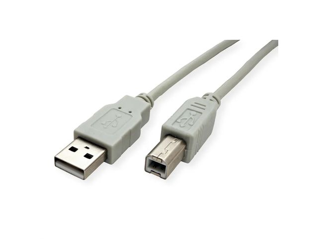 SECOMP STANDARD CAVO USB2.0 CABLE, A-B, M/M, BEIGE, 3M