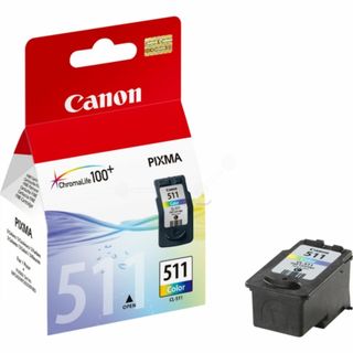 Canon CL-511 - 9 ml - colore (ciano, magenta, giallo) - originale - cartuccia d…