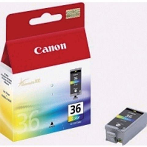 Canon CLI-36 Color - 12 ml - colori (ciano, magenta, giallo, nero) - originale …