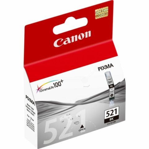 Canon CLI-521BK - 9 ml - nero per foto - originale - serbatoio inchiostro - per…