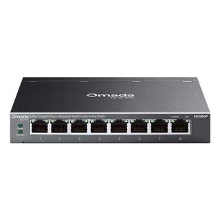 SWITCH 8P LAN GIGABIT POE+ TP-LINK ES208GP EASY MANAGED 4P GIGABIT POE (INTEG,C…