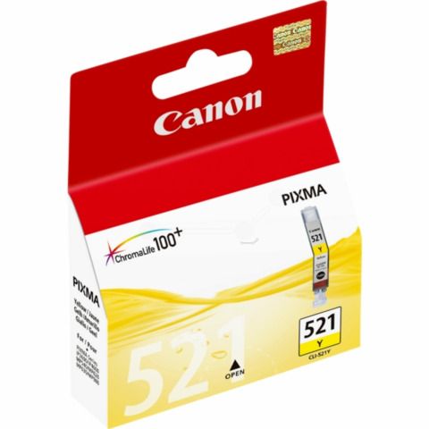 Canon CLI-521Y - 9 ml - giallo - originale - serbatoio inchiostro - per PIXMA i…