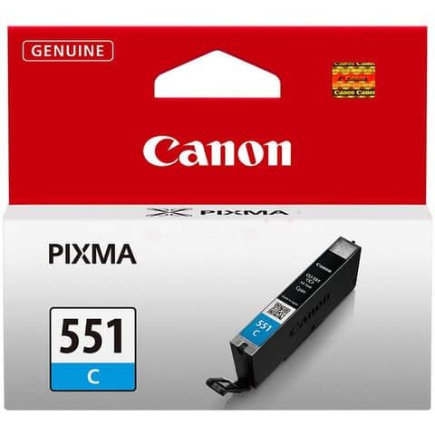 Canon CLI-551C - 7 ml - ciano - originale - serbatoio inchiostro - per PIXMA iP…