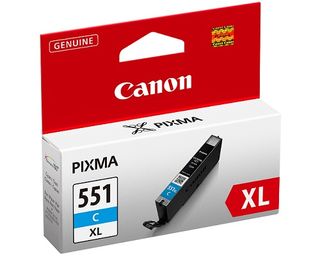 Canon CLI-551C XL - 11 ml - Alta resa - ciano - originale - serbatoio inchiostr…