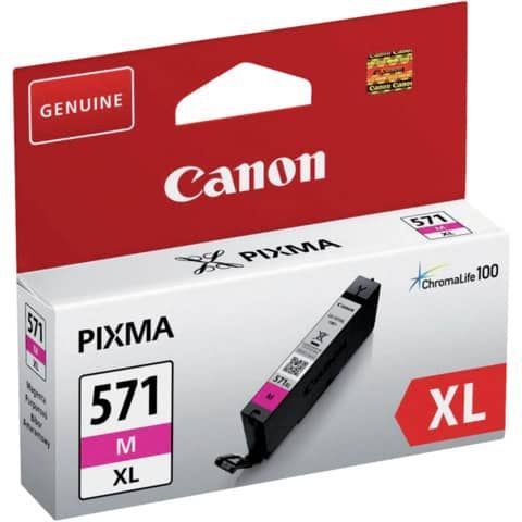 Canon CLI-571M XL - 11 ml - Alta resa - magenta - originale - serbatoio inchios…
