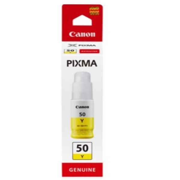 Canon GI 50 Y - Giallo - originale - ricarica inchiostro - per PIXMA G5050, G60…