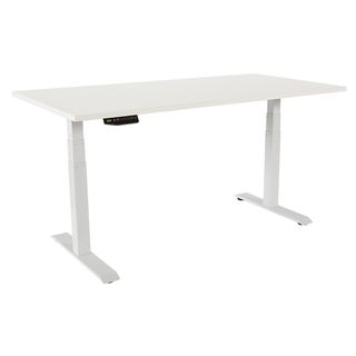 Scrivanie motorizzate regolabili in altezza 120x60x116cm Bianco