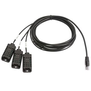 APC Easy Rack - Sensore termico e di umidità del rack PDU - nero