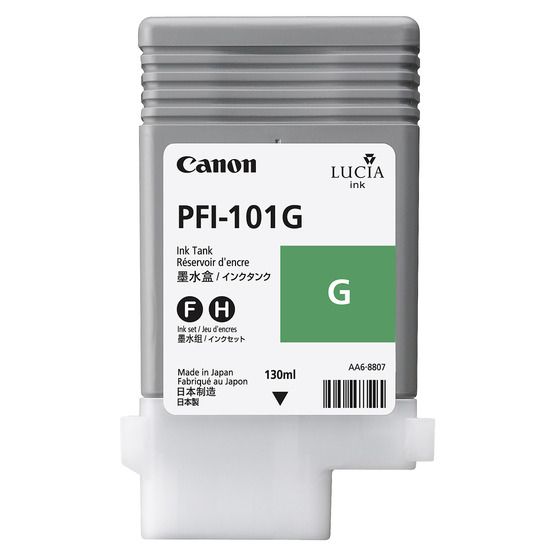 Canon LUCIA PFI-101 G - 130 ml - verde - originale - serbatoio inchiostro - per…