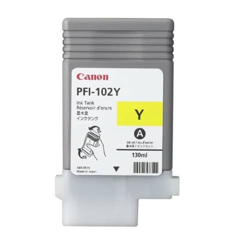 Canon LUCIA PFI-102 Y - 130 ml - giallo - originale - serbatoio inchiostro - pe…