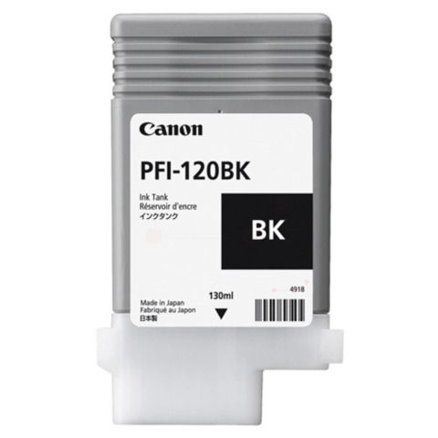 Canon PFI-120 BK - 130 ml - nero - originale - serbatoio inchiostro - per image…