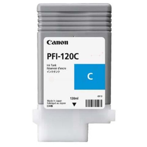 Canon PFI-120 C - 130 ml - ciano - originale - serbatoio inchiostro - per image…