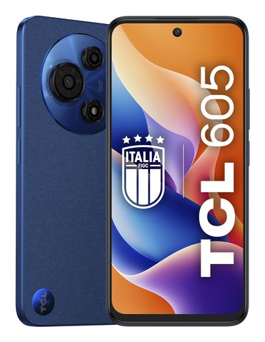 TCL 605 DUAL SIM 6.67" OCTA CORE 256GB RAM 8GB 4G LTE ITALIA MIDNIGHT BLUE