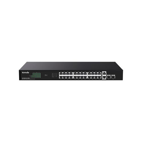 TENDA TEG1128P-24-250W SWITCH 26 PORTE GIGABIT LAN DI CUI 24 PORTA Poe 250 W 30…