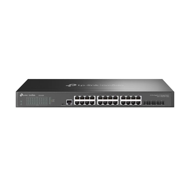 TP-Link SG3428X (TL-SG3428X) JetStream™ 24-Port Gigabit L2+ Managed Switch with…