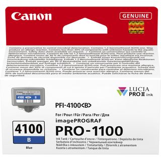 Canon PFI-4100 B - 80 ml - blu - originale - confezione da appendere - serbatoi…
