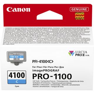 Canon PFI-4100 C - 80 ml - ciano - originale - confezione da appendere - serbat…