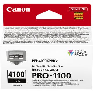 Canon PFI-4100 PBK - 80 ml - nero per foto - originale - confezione da appender…
