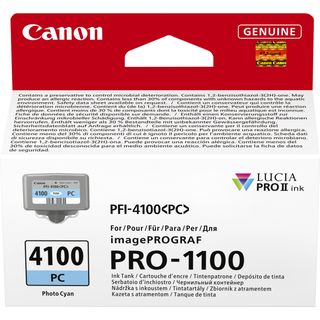 Canon PFI-4100 PC - 80 ml - ciano per foto - originale - confezione da appender…