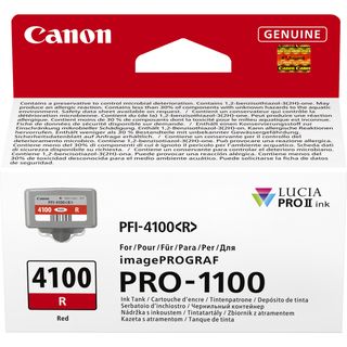 Canon PFI-4100 R - 80 ml - rosso - originale - confezione da appendere - serbat…