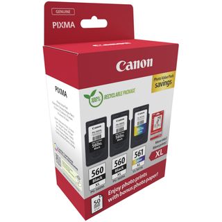Canon PG-560XL x2/CL-561XL Photo Value Pack - Lucido - confezione da 3 - Alta r…