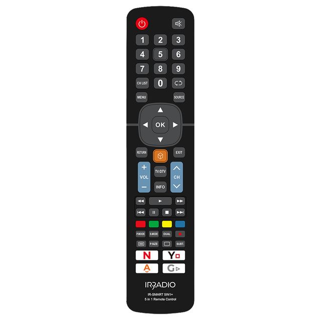 Telecomando universale 5 in 1 Irradio