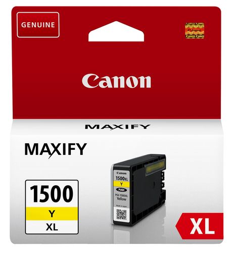 Canon PGI-1500XL Y - 12 ml - Alta resa - giallo - originale - serbatoio inchios…