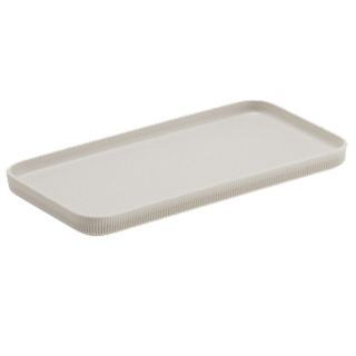 Vassoio buffet Norway 27,5x13,2x1,7cm melamina avorio Leone