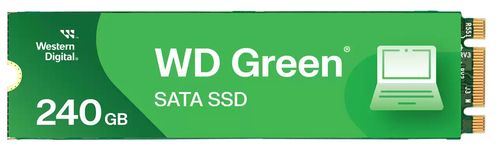 WESTERN DIGITAL GREEN SSD 240GB M.2 2280 SATA III