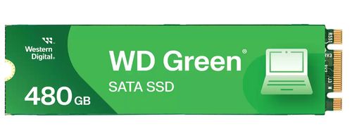 WESTERN DIGITAL GREEN SSD 480GB M.2 2280 SATA III