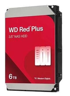 WESTERN DIGITAL RED PLUS HDD 4TB INTERNO 3.5" SATA 6Gb/s BUFFER 128MB 5.400rpm …