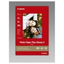Canon Photo Paper Plus Glossy II PP-201 - Lucido - A3 (297 x 420 mm) 20 fogli c…