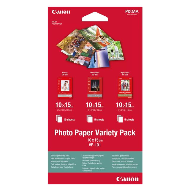 Canon Photo Paper Plus SG-201 - Semi-lucida - 203 x 254 mm - 260 g/m² - 20 fogl…