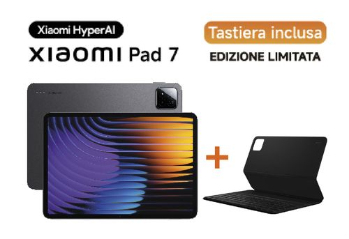XIAOMI PAD 7 11.2" 3.2K 144Hz OCTA CORE 128GB RAM 8GB WI-FI GRAVITY GREY + TAST…