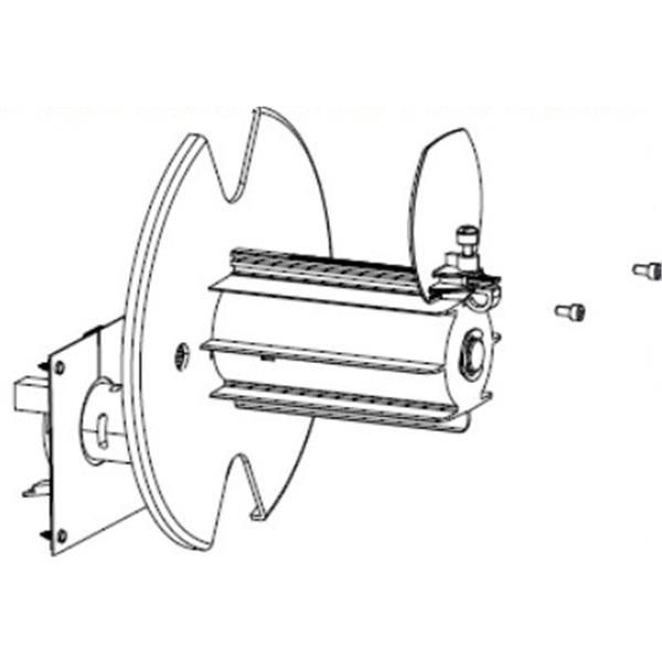 ZEBRA KIT MEDIA REWIND SPINDLE WITH