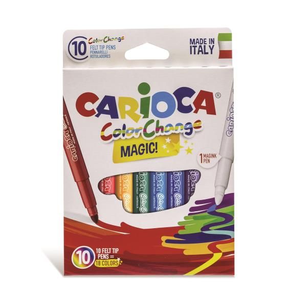 Carioca ColorChange Magic! - Penna punta in fibra - non permanente - colori ass…