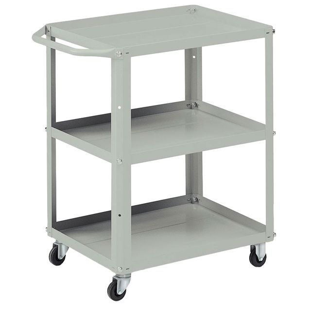 Carrello da lavoro - 3 vasche da 60 x 45 cm - 71 x 45 x 78 cm - grigio - Tecnot…