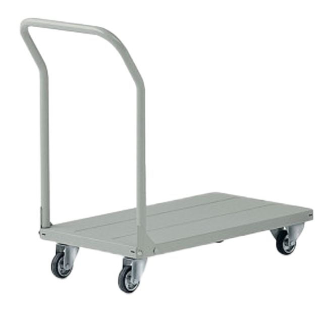Carrello da lavoro - con manici smontabili e pianale - 300 kg - grigio - Tecnot…